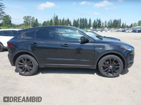 2019 Jaguar E-Pace SE with VIN SADFP2FX2K1Z47628, listed as a IAAI auction lot 42153822 with 94,055 mi miles and . Bid and sale history available at DreamBid. Image 13.