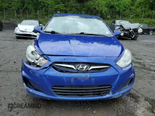 2014 Hyundai Accent GS with VIN KMHCT5AE7EU152218, listed as a Copart auction lot 57022785 with 117,677 mi miles and Salvage title. Bid and sale history available at DreamBid. Image 5.