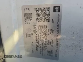 2023 Chevrolet Equinox LT with VIN 3GNAXKEG1PS107408, listed as a IAAI auction lot 42809059 with 57,558 mi miles and . Bid and sale history available at DreamBid. Image 1.