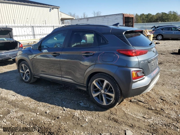 2019 Hyundai Kona Ultimate with VIN KM8K53A5XKU196588, listed as a Copart auction lot 88457605 with 71,663 mi miles and Salvage Title. Bid and sale history available at carsss.com. Image 2.