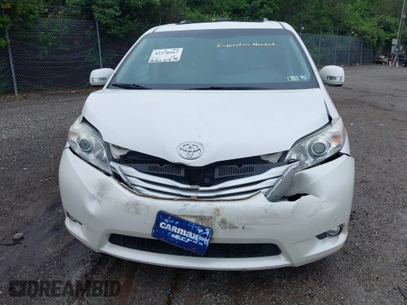 2014 Toyota Sienna Limited with VIN 5TDDK3DC4ES081882, listed as a IAAI auction lot 42270167 with 58,723 mi miles and . Bid and sale history available at DreamBid. Image 10.