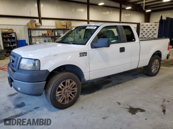 2008 Ford F-150 XLT with VIN 1FTPX12568FC07154, listed as a Copart auction lot 42030185 with 290,918 mi miles and Salvage Title. Bid and sale history available at carsss.com. Image 1.