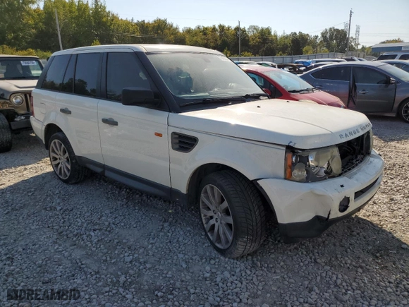 2006 Land Rover Range Rover Sport HSE with VIN SALSF25436A918769, listed as a Copart auction lot 75489204 with NaN miles and Salvage Title. Bid and sale history available at carsss.com. Image 4.