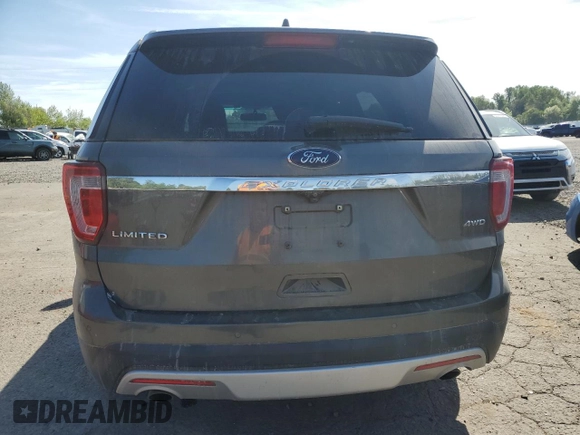 2016 Ford Explorer Limited z VIN 1FM5K8F86GGA98315, wystawiony jako Copart lot #56572935 z przebiegiem 111 747 mil mil oraz Szkoda całkowita • Salvage title. Historia ofert i sprzedaży dostępna na DreamBid. Obrazek 6.