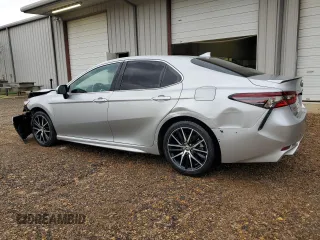 2021 Toyota Camry SE Nightshade with VIN 4T1G11AK0MU454843, listed as a Copart auction lot 51408425 with 111,952 mi miles and Clean Title. Bid and sale history available at carsss.com. Image 2.