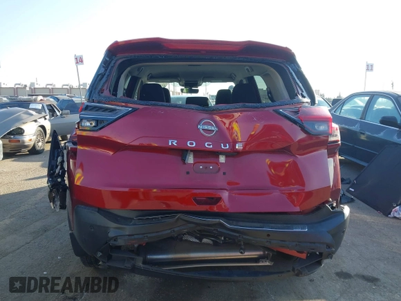 2023 Nissan Rogue S with VIN 5N1BT3AA6PC781815, listed as a IAAI auction lot 41459506 with 37,076 mi miles and . Bid and sale history available at carsss.com. Image 16.