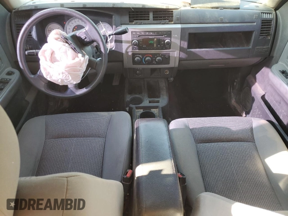 2008 Dodge Dakota SLT with VIN 1D7HW48N28S567955, listed as a Copart auction lot 57846685 with 227,084 mi miles and Salvage title. Bid and sale history available at DreamBid. Image 8.