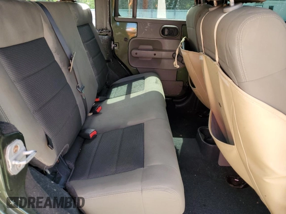2008 Jeep Wrangler Unlimited X with VIN 1J4GA39118L633877, listed as a Copart auction lot 63652795 with 129,856 mi miles and Clean title. Bid and sale history available at DreamBid. Image 10.