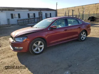 2015 Volkswagen Passat 1.8T Limited Edition with VIN 1VWAT7A3XFC096138, listed as a Copart auction lot 48320265 with 186,707 mi miles and Salvage Title. Bid and sale history available at carsss.com. Image 1.