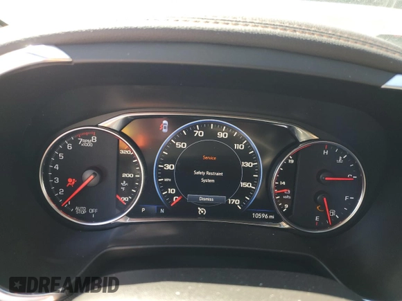 2024 Chevrolet Blazer Premier with VIN 3GNKBLRS8RS227989, listed as a Copart auction lot 53607155 with 10,596 mi miles and Clean title. Bid and sale history available at DreamBid. Image 9.
