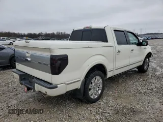 2009 Ford F-150 XL with VIN 1FTPW12V79FA36743, listed as a Copart auction lot 85821924 with 165,321 mi miles and Salvage Title. Bid and sale history available at carsss.com. Image 3.