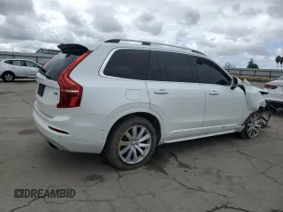2016 Volvo XC90 T6 Momentum with VIN YV4A22PK5G1060102, listed as a Copart auction lot 47650575 with 158,021 mi miles and Salvage Title. Bid and sale history available at DreamBid. Image 3.