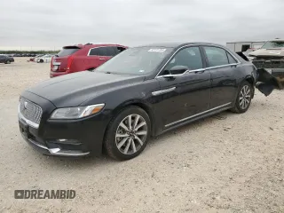2019 Lincoln Continental Standard with VIN 1LN6L9PK1K5602565, listed as a Copart auction lot 82131704 with 55,406 mi miles and Salvage Title. Bid and sale history available at carsss.com. Image 1.