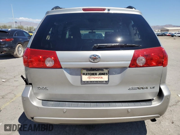 2008 Toyota Sienna CE z VIN 5TDZK23C98S213007, wystawiony jako Copart lot #56345045 z przebiegiem 115 052 mil mil oraz Szkoda całkowita • Salvage title. Historia ofert i sprzedaży dostępna na DreamBid. Obrazek 6.