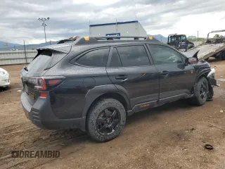 2022 Subaru Outback Wilderness with VIN 4S4BTGUD2N3107882, listed as a Copart auction lot 59008125 with Not provided miles and Salvage title. Bid and sale history available at DreamBid. Image 3.