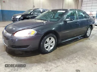 2014 Chevrolet Impala LS with VIN 2G1WA5E36E1158161, listed as a Copart auction lot 52774495 with 91,769 mi miles and Clean Title. Bid and sale history available at DreamBid. Image 1.