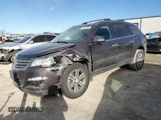2016 Chevrolet Traverse LT with VIN 1GNKRGKD6GJ175534, listed as a Copart auction lot 46523885 with 116,106 mi miles and Salvage title. Bid and sale history available at DreamBid. Image 1.