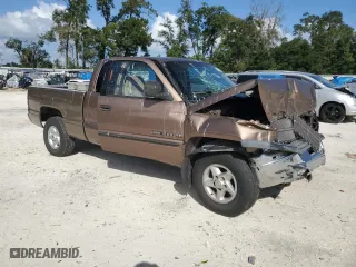 2000 Dodge Ram 1500 with VIN 1B7HC13Y4YJ124957, listed as a Copart auction lot 76333354 with 390,462 mi miles and Salvage Title. Bid and sale history available at carsss.com. Image 4.