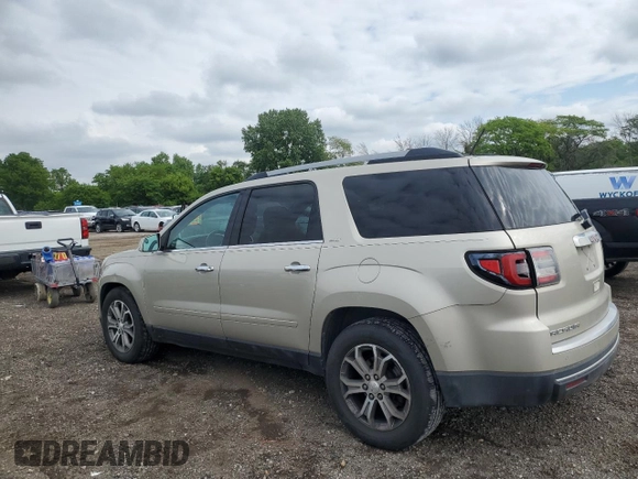 2014 GMC Acadia SLT z VIN 1GKKVRKD2EJ182661, wystawiony jako Copart lot #58525495 z przebiegiem 233 662 mil mil oraz Tytuł czysty. Historia ofert i sprzedaży dostępna na DreamBid. Obrazek 2.