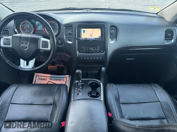 2012 Dodge Durango Citadel with VIN 1C4SDJET1CC205450, listed as a Copart auction lot 65277845 with 222,079 mi miles and Clean title. Bid and sale history available at DreamBid. Image 9.