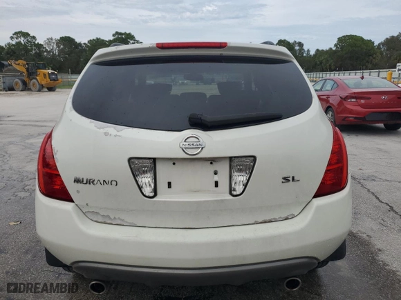 2004 Nissan Murano SL with VIN JN8AZ08T34W209376, listed as a Copart auction lot 77677354 with 118,773 mi miles and Salvage Title. Bid and sale history available at carsss.com. Image 6.