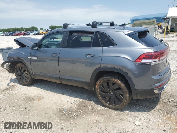2024 Volkswagen Atlas SE z VIN 1V2JE2CA2RC211345, wystawiony jako Copart lot #58264535 z przebiegiem 48 905 mil mil oraz Szkoda całkowita • Salvage title. Historia ofert i sprzedaży dostępna na DreamBid. Obrazek 2.