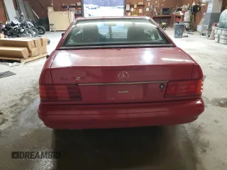 1997 Mercedes-Benz SL-Class with VIN WDBFA63F9VF143994, listed as a Copart auction lot 81814144 with 0 mi miles and Salvage Title. Bid and sale history available at carsss.com. Image 6.