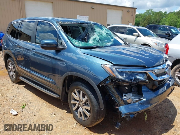 2022 Honda Pilot EX-L с VIN 5FNYF6H53NB023298, выставлен на аукционе IAAI как лот 42255379 с пробегом 38 382 миль миль и . История ставок и продаж доступна на DreamBid. Изображение 1.