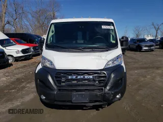 2024 Ram ProMaster Cargo with VIN 3C6LRVVG8RE145742, listed as a Copart auction lot 47424705 with 4,576 mi miles and Salvage Title. Bid and sale history available at DreamBid. Image 5.