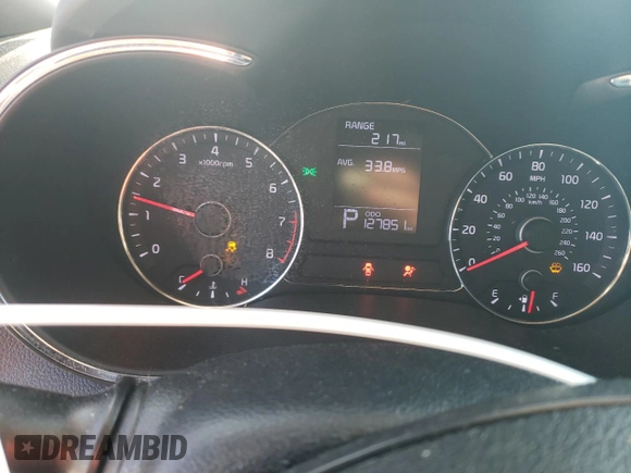 2016 Kia Forte LX with VIN KNAFK4A62G5466151, listed as a Copart auction lot 51963325 with 127,851 mi miles and Salvage Title. Bid and sale history available at carsss.com. Image 9.
