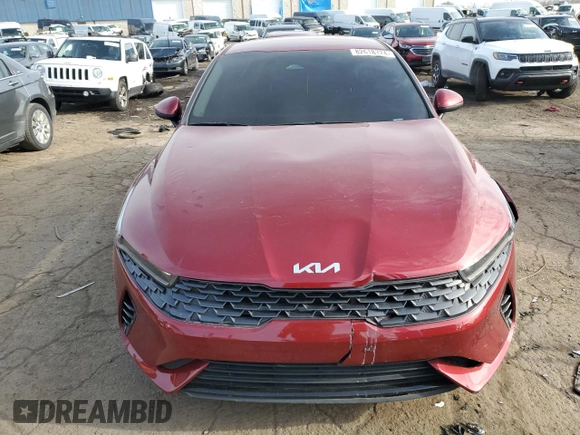 2024 Kia K5 LXS with VIN 5XXG14J2XRG249789, listed as a Copart auction lot 82618724 with 22,730 mi miles and Salvage Title. Bid and sale history available at carsss.com. Image 5.