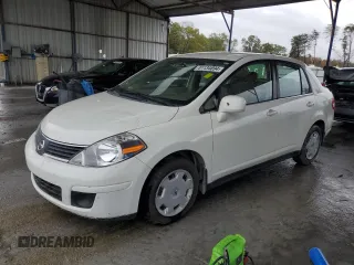 2007 Nissan Versa 1.8 SL with VIN 3N1BC11E67L442751, listed as a Copart auction lot 81134894 with 116,683 mi miles and Salvage Title. Bid and sale history available at carsss.com. Image 1.