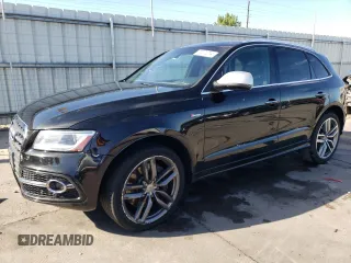 2015 Audi SQ5 Premium Plus with VIN WA1CGAFP0FA048596, listed as a Copart auction lot 72371014 with 110,658 mi miles and Clean Title. Bid and sale history available at carsss.com. Image 1.