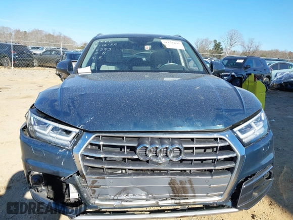 2018 Audi Q5 Prestige with VIN WA1CNAFY9J2126343, listed as a IAAI auction lot 41171845 with 50,518 mi miles. Bid and sale history available at carsss.com. Image 11.