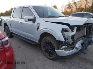 2022 Ford F-150 XL with VIN 1FTFW1E80NKE57691, listed as a IAAI auction lot 41154166 with 1 mi miles. Bid and sale history available at carsss.com. Image 1.