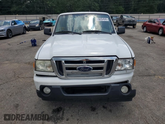 2011 Ford Ranger XL with VIN 1FTKR1ED6BPA27455, listed as a Copart auction lot 58354945 with 263,663 mi miles and Salvage title. Bid and sale history available at DreamBid. Image 5.