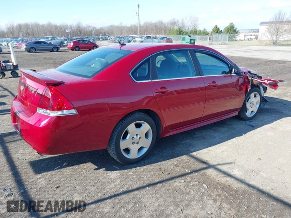 2013 Chevrolet Impala LT with VIN 2G1WB5E30D1172696, listed as a IAAI auction lot 41833660 with 42,156 mi miles and . Bid and sale history available at DreamBid. Image 4.