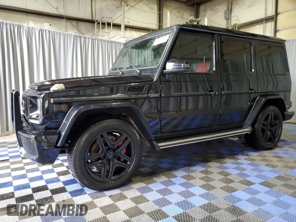 2014 Mercedes-Benz G 63 AMG with VIN WDCYC7DF9EX225480, listed as a Copart auction lot 77666574 with 116,967 mi miles and Clean title. Bid and sale history available at DreamBid. Image 1.