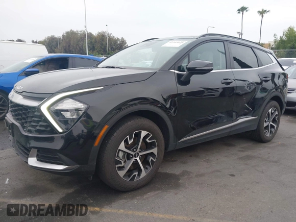 2023 Kia Sportage EX with VIN KNDPVCAG1P7043695, listed as a IAAI auction lot 42505834 with 16,192 mi miles and . Bid and sale history available at DreamBid. Image 18.