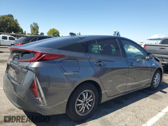 2021 Toyota Prius LE with VIN JTDKAMFP5M3177018, listed as a Copart auction lot 63930405 with 58,439 mi miles and Salvage title. Bid and sale history available at DreamBid. Image 3.