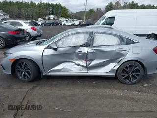 2019 Honda Civic Sport with VIN 2HGFC2F86KH548823, listed as a IAAI auction lot 41898140 with 39,907 mi miles and . Bid and sale history available at DreamBid. Image 14.
