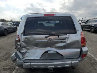 2005 Toyota 4Runner SR5 with VIN JTEZU14R050048207, listed as a Copart auction lot 51015635 with 163,945 mi miles and Salvage Title. Bid and sale history available at carsss.com. Image 6.
