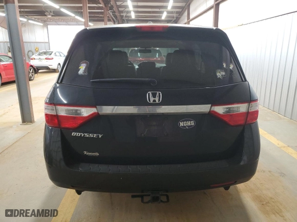 2011 Honda Odyssey EX-L with VIN 5FNRL5H67BB093706, listed as a Copart auction lot 48590265 with 272,310 mi miles and Salvage Title. Bid and sale history available at carsss.com. Image 6.