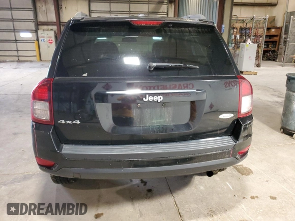 2017 Jeep Compass Latitude with VIN 1C4NJDEB7HD106048, listed as a Copart auction lot 56716925 with 208,777 mi miles and Salvage title. Bid and sale history available at DreamBid. Image 6.