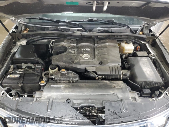 2018 Nissan Armada SL with VIN JN8AY2NC7J9551667, listed as a Copart auction lot 43334445 with 117,435 mi miles and Salvage Title. Bid and sale history available at carsss.com. Image 13.