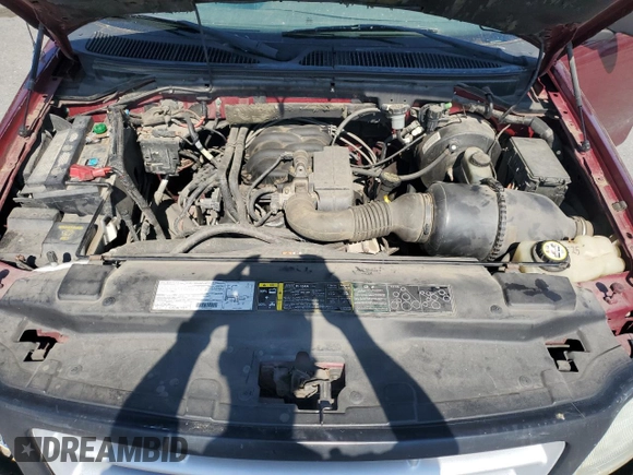 2003 Ford F-150 XL with VIN 1FTRF17293NA33833, listed as a Copart auction lot 54552965 with 70,016 mi miles and Salvage Title. Bid and sale history available at DreamBid. Image 11.
