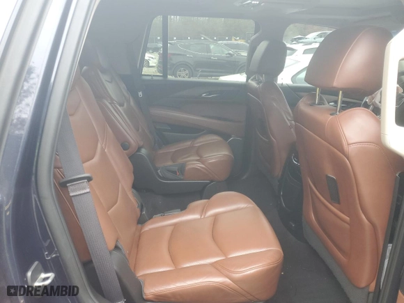 2017 Cadillac Escalade Luxury with VIN 1GYS4BKJ5HR217513, listed as a Copart auction lot 80950834 with 133,592 mi miles and Salvage Title. Bid and sale history available at carsss.com. Image 12.