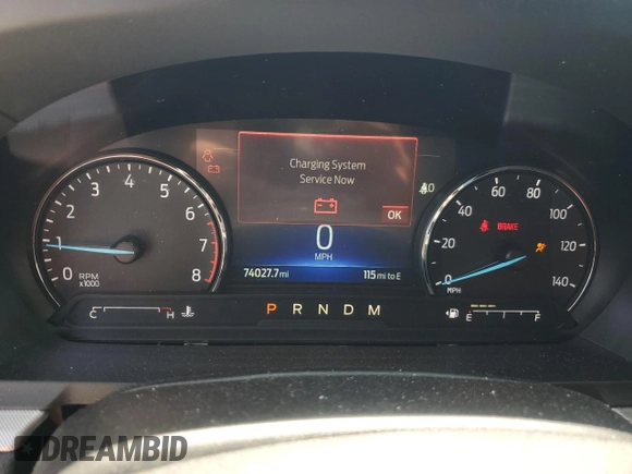 2020 Ford Explorer XLT with VIN 1FMSK8DH7LGA61080, listed as a Copart auction lot 52371865 with 74,027 mi miles and Salvage Title. Bid and sale history available at DreamBid. Image 9.