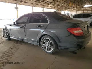 2012 Mercedes-Benz C 350 Sport with VIN WDDGF5HB7CR197089, listed as a Copart auction lot 50959415 with 213,005 mi miles and Salvage Title. Bid and sale history available at DreamBid. Image 2.