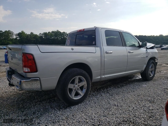 2009 Dodge Ram 1500 SLT with VIN 1D3HB13T79J511373, listed as a Copart auction lot 57119944 with 125,675 mi miles and Salvage Title. Bid and sale history available at carsss.com. Image 3.
